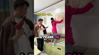Play three pranks on my girlfriend 😜❤️#funny #comedy #movie #memes #happy #cooking #challenge