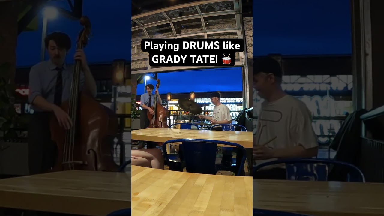 Playing DRUMS like GRADY TATE! 🥁 