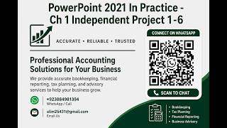 PowerPoint 2021 In Practice - Ch 3 Independent Project 3-5 | Step by Step SIMnet Solution |Help 2026