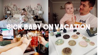 We Get IVs, Sick Baby on Vacation, Shopping, &amp; Moms Night Out | ARIZONA VLOG