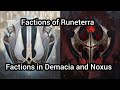 Factions in Runeterra - Riot MMO 