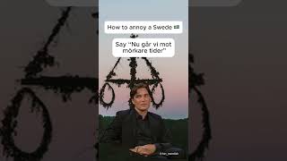 How to annoy a Swede (Midsummer edition) @FunSwedish