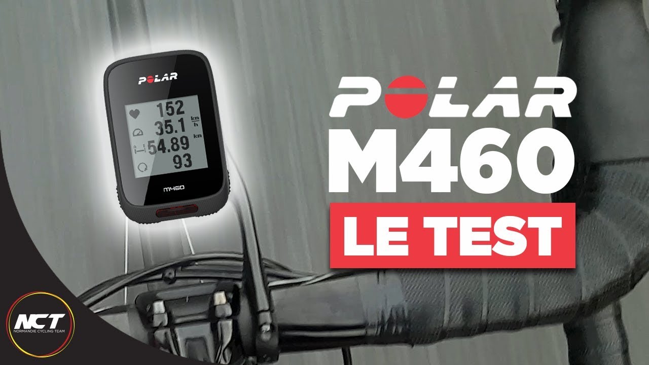 Polar - M460 - Compteur vélo GPS Intégré - Noir …