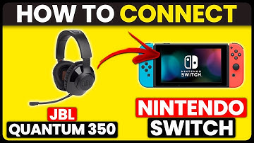 How To Connect JBL Quantum 350 To Nintendo (How To Pair JBL Quantum 350 To Nintendo)