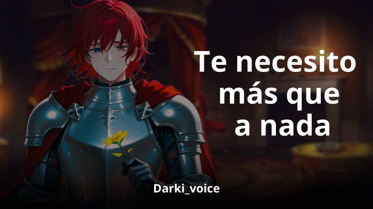 [ ASMR ROLEPLAY ] La debilidad de un caballero🥀💕