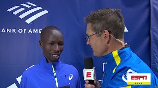 John Korir repeats at Boston Marathon, shatters course record