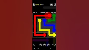 How To Solve Flow Free Regular Pack Level 5 5x5 Board Easy Walk Through Solution Walkthrough