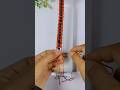 full tutorial👆 klik above, macrame beads bracelet tutorial #beadsbracelet #macramebracelet