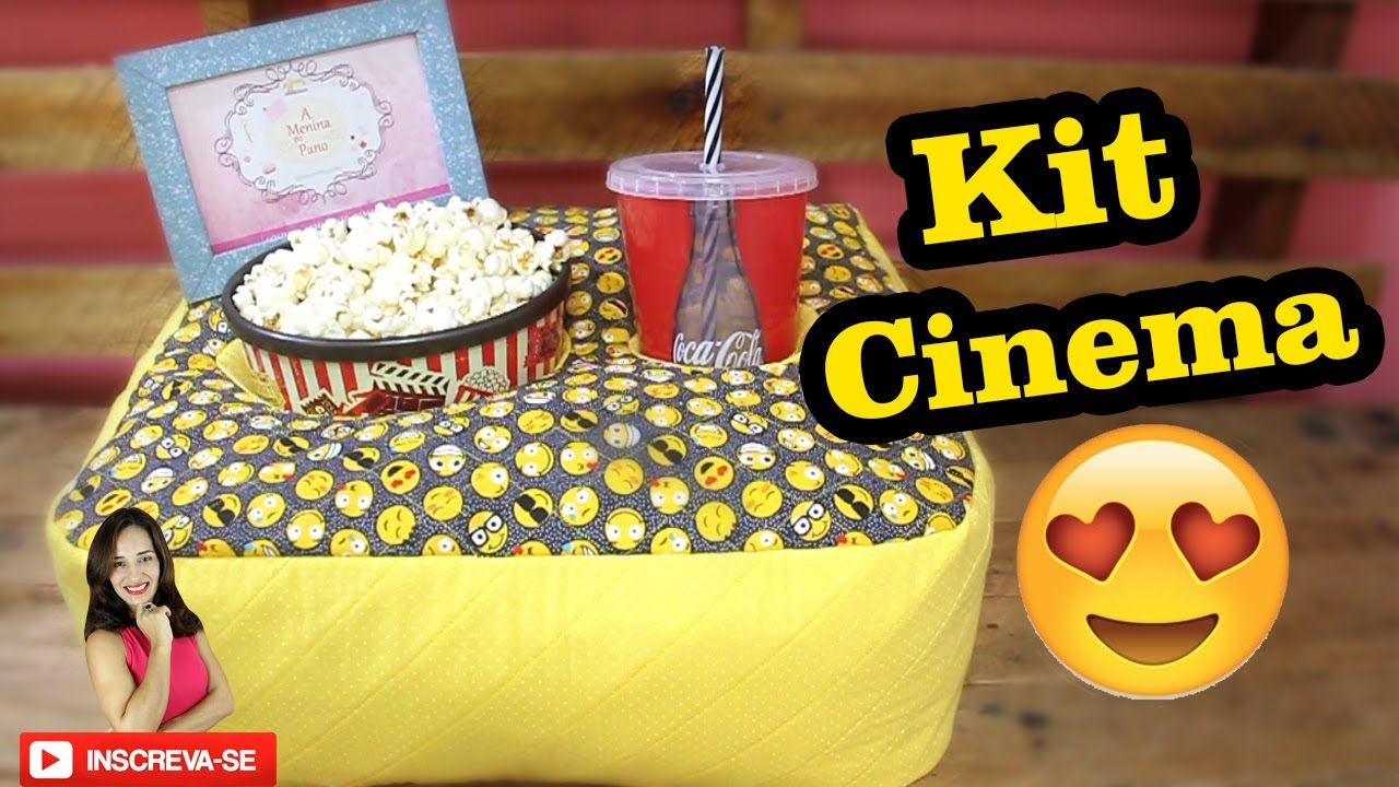 Almofada para Pipoca_KIT CINEMA