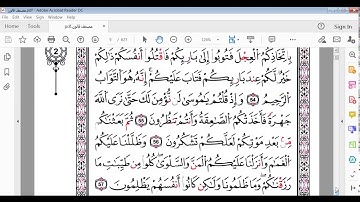 سورة البقرة صفحة 8 النصف2برواية قالون