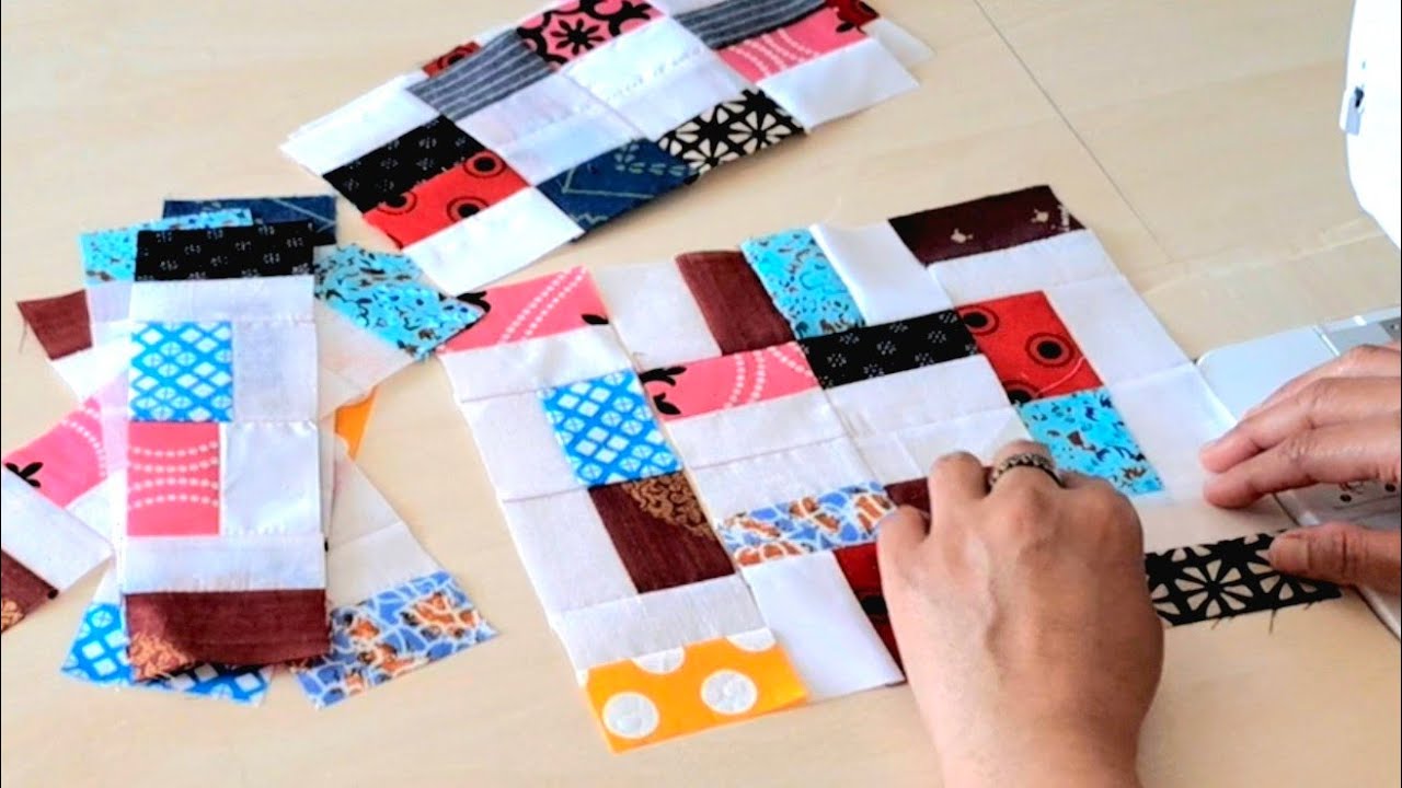 🔥This Quilt Block Will Change Your Quilting Forever! Creative sewing idea with leftover fabrics.