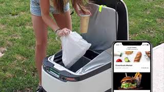 Food delivery by ROBOTS - UIC Campus Chicago