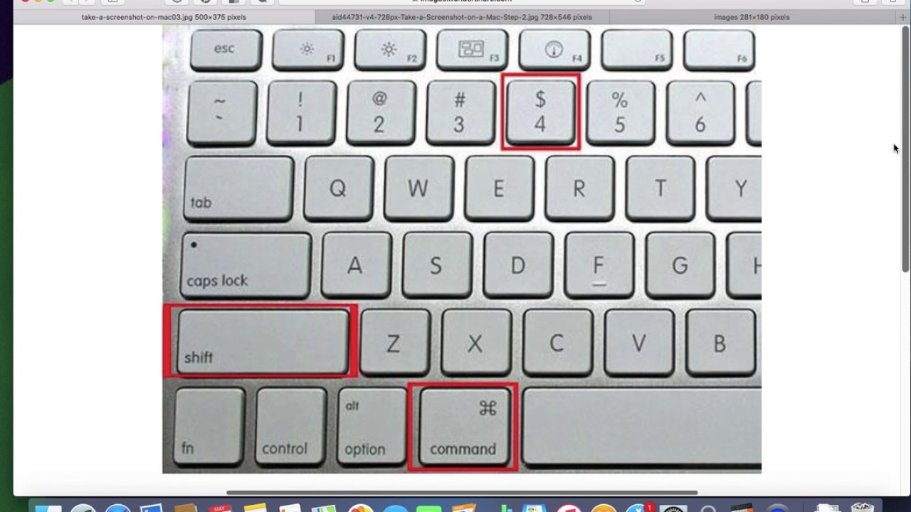 Making & Cropping ScreenShots Macbook Air - YouTube