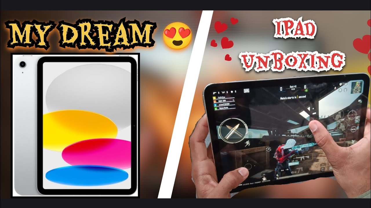 Dream iPad Unboxing❤️ | iPad 11Th Generation Unboxing & BGMI/Pubg 120 FPS Test And HandCamp