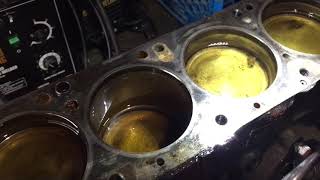 l28et piston ring leak test