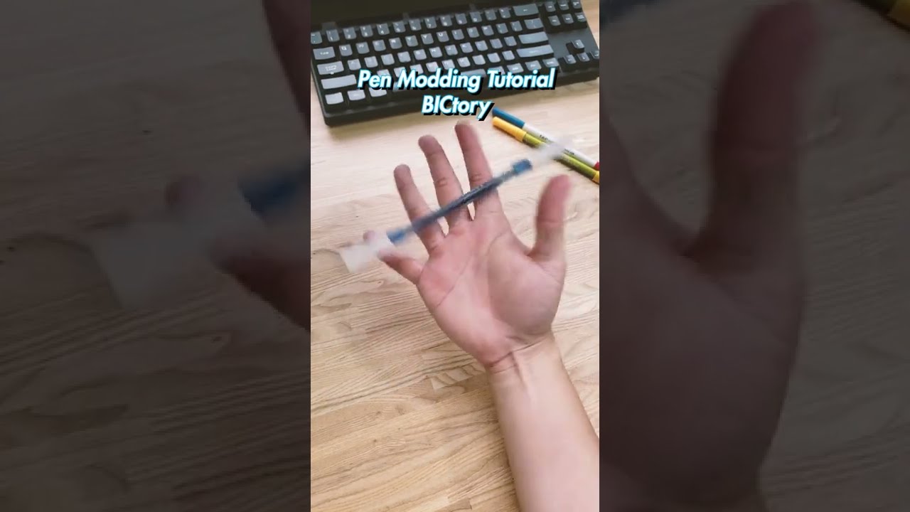 How to make BICtory pen spinning mod! 🛠️ 