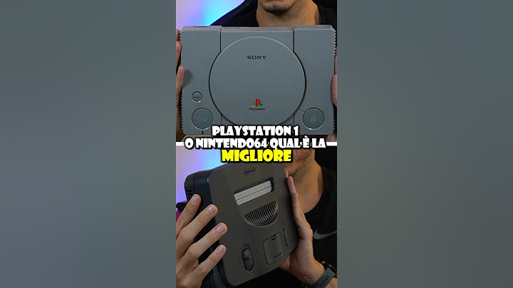 PS1 VS. NINTENDO64: QUAL È LA MIGLIORE? @PlayStation @NintendoItalia