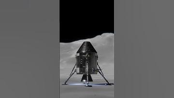 Apollo Lander on Moon made in #blender3d #blenderanimation #3deffect #b3d #cycles