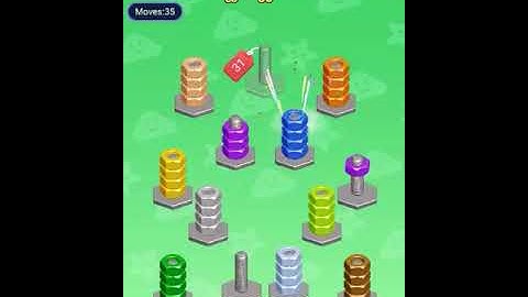 Nut Sort Puzzle Level 621 - 630 Walkthrough