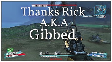 Thanks Rick AKA Gibbed Borderlands 2 Save Editor