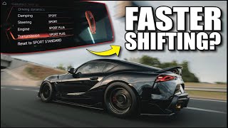 CODING FASTER SHIFTING INTO MY SUPRA!