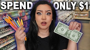 I Tried The $1 TOTAL Art Challenge...