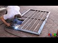 Super STRONG GATE Build - Worked out GREAT How to build a gate