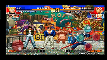 King of fighter 97 👑 Benimaru VS Billy Kane