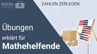 Zahlen zerlegen bis 20 Klasse 1 | Übungen für den Mathematikunterricht