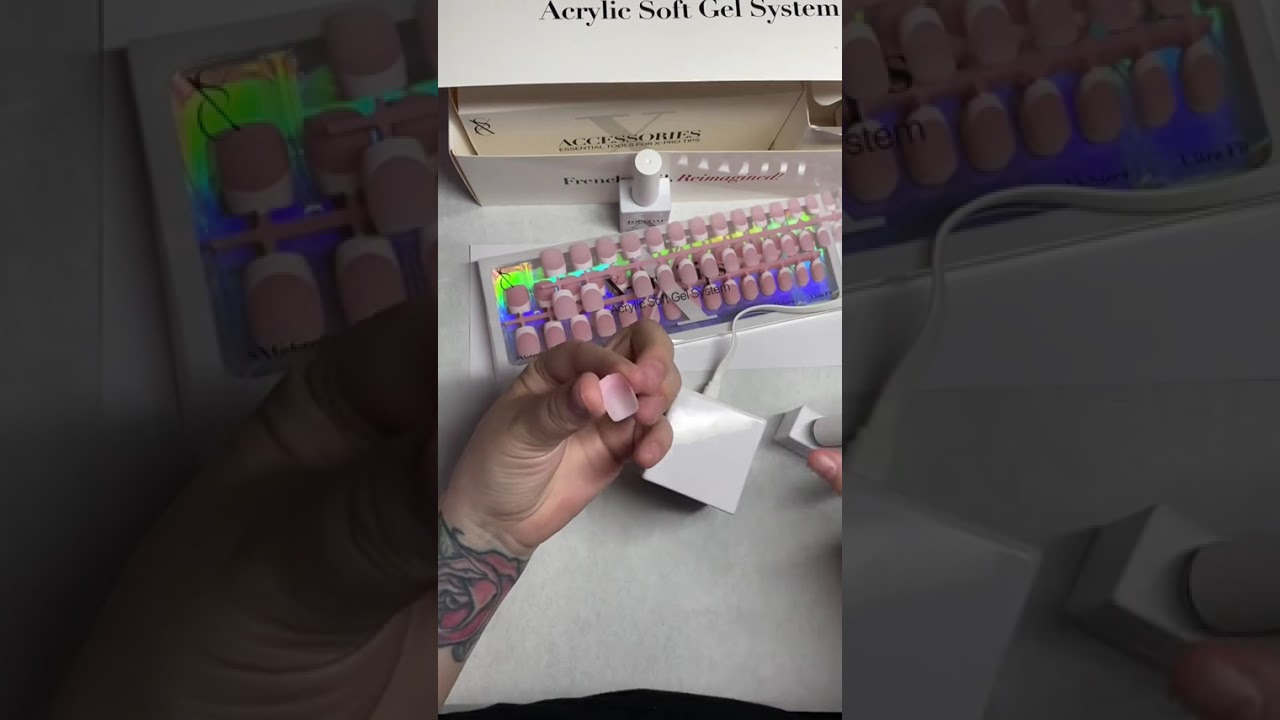 Flawless French Tips with X-Pro Press-Ons 💅