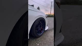Car dirty but fitment clean, ce28sl @BCRacingNorthAmerica ​@RAYSMSC #honda #fitment