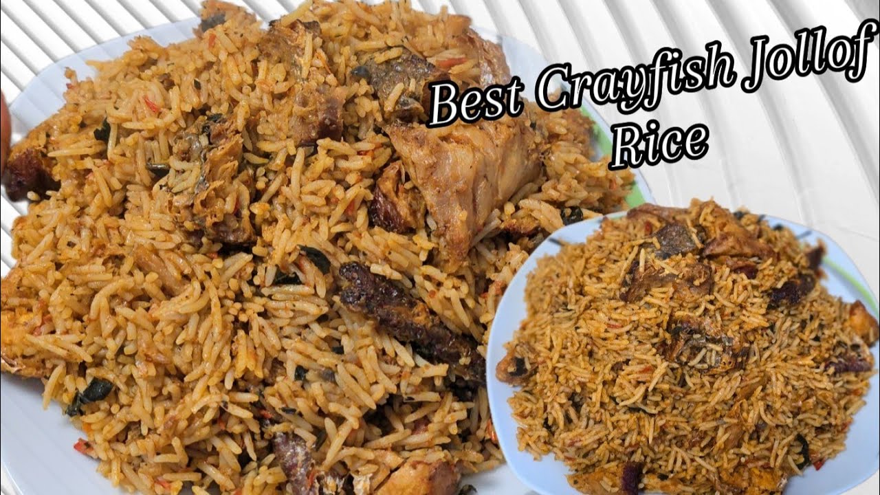 Crayfish Jollof Rice - The Ultimate Nigerian Party Dish