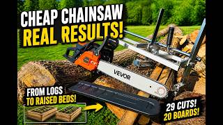 Can a Cheap Chainsaw Mill Hardwood? (Real Test)