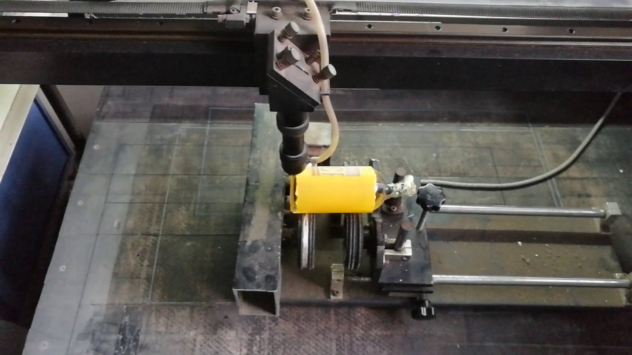 wine bottle engraving machine with rotary attachment YouTube