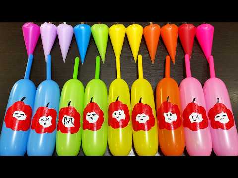 MAKING SLIME WITH PIPING BAG VS BALLOON ! SATISFYING VIDEOS #7715