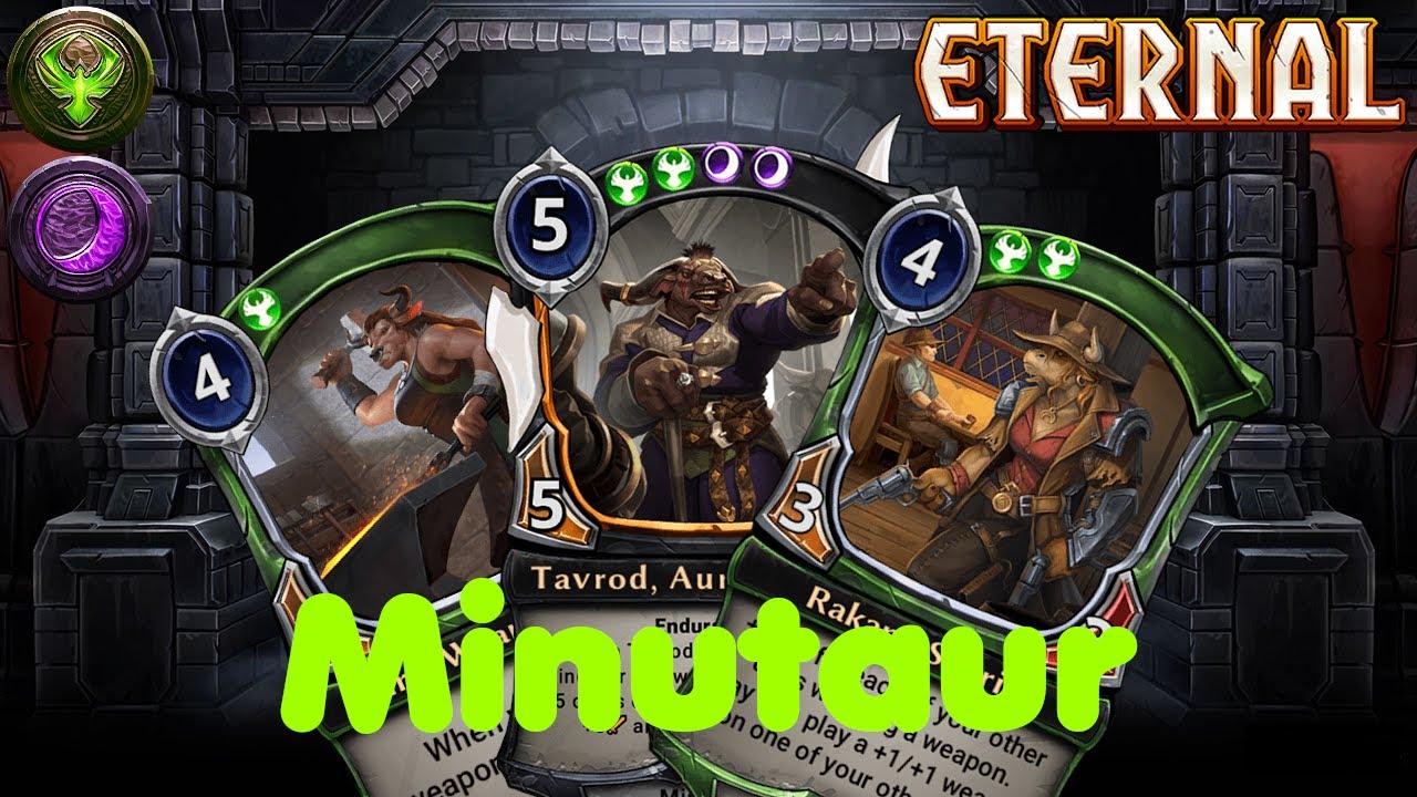 Eternal card game – Minutaur Deck!