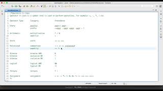 7 TypesOfOperatorsInjava