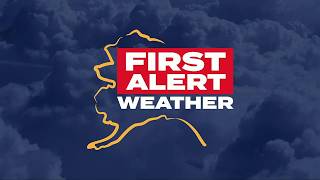 Record rainfall moves in across Anchorage with continuous showers through the week