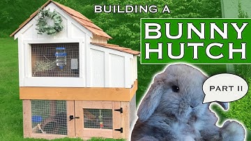 Building a Rabbit Hutch for my bunnies - Part 2