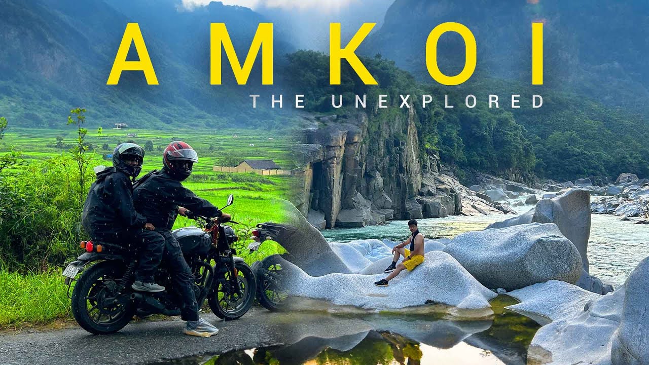 AMKOI- THE UNEXPLORED || Meghalaya || Royal Enfield || Hunter Ride ...