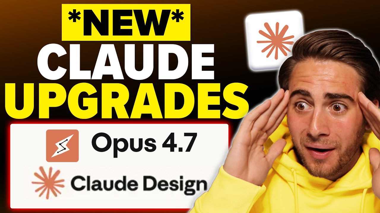 Claude Launched NEW Features That Are INSANE (Opus 4.7 & Claude Design)