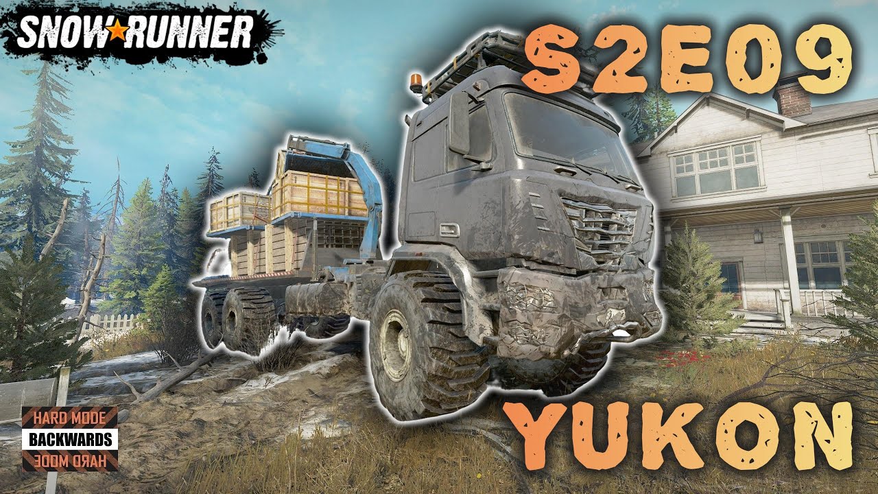 Snowrunner Hard Mode Backwards S2E09 - So Much Cargo