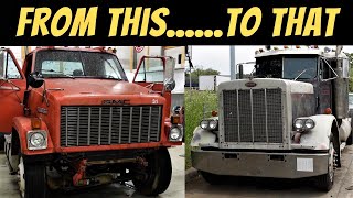 Peterbilt 359 GMC Brigadier Semi Trucks