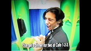 GINGISS FORMALWEAR (defunct retailer) Nashville malls locations commercial, 2000 (TLC, cable TV)