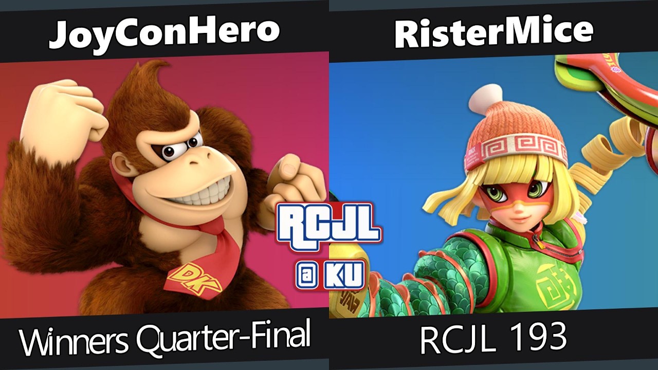 RCJL 193 Winners Quarters - JoyConHero vs RisterMice