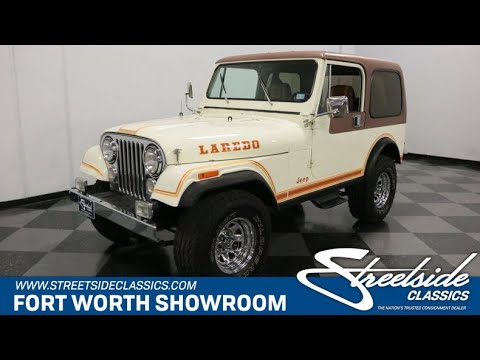 1981 Jeep CJ7 Laredo for sale | 3944 DFW - YouTube