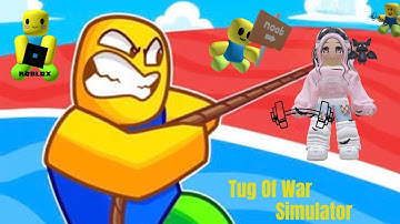 ⭐️First Time Playing⭐️ Tug Of War Simulator⭐️ROBLOX⭐️