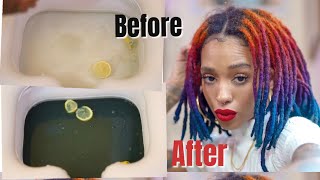 Locs Detox | ONE YEAR WORTH OF DIRT!