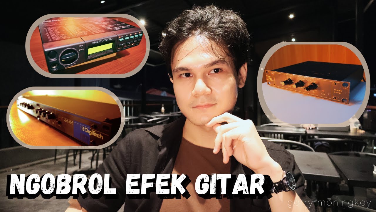 Bahas Setup Efek Gitar Ambient - Digitech RDS-8000, Yamaha FX-500, D&R Stereo Limiter
