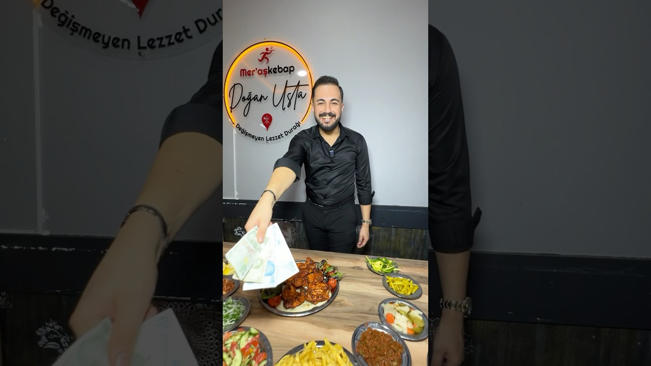 PARA SINIRLI, LEZZET SINIRSIZ! MERAŞ KEBAP???? #sınırsız #yemek #sunum #sunummasası #yemektarifleri